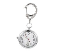 TINEASUR Luminous Keychain Watch Pocket Watch Night Glow Clip for Nurses Nursing Scenario Doctor Use