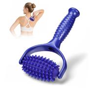 TINEASUR Massage Roller for Legs Yoga Enthusiasts for Handheld Muscle Massage Stick and Made of Sturdy Abs and PVC, Comfortable Suitable for Massaging Parts the Body Sedentary