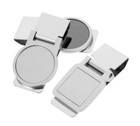 TINEASUR Money Clips Practical Money Clips 3pcs Stainless Steel with Strong Clipping Force and Rust-Resistant Finish, Compact and Design for Cash and Office Use