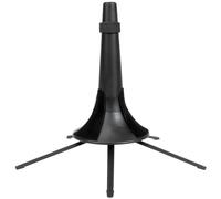 TINEASUR Musical Instrument Display Stand Professional Trumpet Holder Metal Tripod Base Foldable Design Stable Support Protect The Trumpet for Brass Instrument Storage