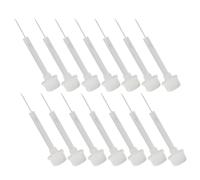TINEASUR Nail Art Liner Brushes Replacement Heads Pp Material 50pcs with Smooth and Precise Application for Gel Polish Painting for Nail Art and Beauty Kit Detailing