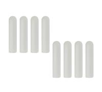 TINEASUR Noctilucent Plastic Shoelace Aglets 5mm x 22mm, Shoe String End Caps for Casual Canvas Shoes, 8pcs Set Decorative Tips for Shoelace Repair and Diy Accessories