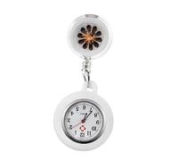 TINEASUR Nurse Fob Watch for Women Pocket Watch with Brooch Lightweight Clock for Nurses Doctors and Paramedics Secure Safety Clip Design Nursing Accessory