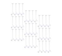 TINEASUR of Earring Backs Replacement Caps with Simple Style 100 Pairs and Unique Design Suitable for Fashion Jewelry Earring Designers and Makers
