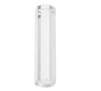 TINEASUR Optical Hexagonal Prism Teaching Demonstration Prop Glass Lens for Physics Education Clear Imaging Reflection Color Separation for Photography Learning Presentation