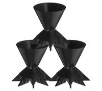 TINEASUR Paint Pouring Funnel Cups Reusable 3pcs Multi-channel Pouring Paint Painting Cups for and Mixing for Art and Crafts