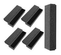 TINEASUR Paper Pen Packing Boxes for Fountain Pen 5pcs Black Gift Set | Graduation Party, Back to School Decor, Sturdy Storage for Birthday and Student Stationery