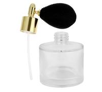 TINEASUR Perfume Leak-proof 50ml Bottle Vintage Refillable Glass Spray Atomizer with Fine Mist Design and for Travel and Daily Use