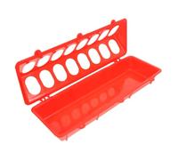 TINEASUR Pigeon Food Feeder Poultry Feeder for Chickens and Small Birds No Waste Design Reduces Spillage Portable and Easy to Clean for Outdoor Use