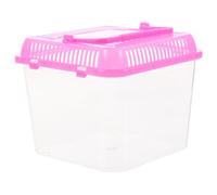 TINEASUR Plastic Pet Breeding Box with Ventilation Design for Goldfish and Climbing Pets and Living Foods Sturdy and Practical Feeding Container Random Color