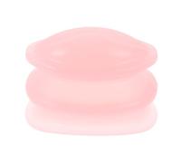 TINEASUR Portable Lightweight Silicone Lip Plumper Device Pink before Touching up Lipstick and Makeup Bag