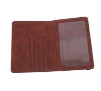 TINEASUR Pu Leather Holder World Map Design Travel Organizer for Documents Id Cards and Boarding for International Travel and Family Adventures