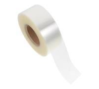 TINEASUR PVC Label Sticker Roll with 500 High Transparency Self-Adhesive Sealing Stickers, Easy to Apply Protective Labels for Book Barcodes and Envelopes in Classrooms and Schools