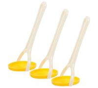 TINEASUR Queen Marker Outdoor Apiary Visits and Indoor Beekeeping 3pcs Foldable Plastic with Rotating Handle , Portable Effective Queen Identification Tool for Beekeepers