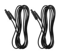 TINEASUR Rear View Camera Extension Cable Car Backup Camera Cord 2pcs 4-pin 2m Compatible with Dash Cam and Reversing Parking Systems