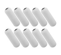 TINEASUR Replacement Sponge Roller Head Smooth Lotion Spreading 10pcs 4x1.3x1.3 Inch Reduces Repetitive Strain for Back Lotion Applicator for Use After Workouts in Bathroom
