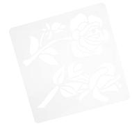 TINEASUR Reusable Flower Painting Stencils Made of Sturdy Pet Material with Smooth Edges for Painting on Canvas and Room Decoration Art Projects
