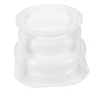 TINEASUR Roman Style Column Mold for DIY Concrete Plaster Cylinder Forms Lightweight Durable PP Material with Polished Finish Seamless Architectural Pillar Base Mold for Garden Monuments