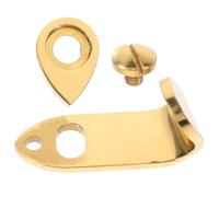 TINEASUR Saxophone Thumb Rest Replacement Metal Hand Support Accessory Featuring Firm and Stable Structure for Alto and Tenor Saxophone Players