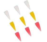TINEASUR Silicone Nail Dotting Pen Replacement Work Efficiently 9pcs Easy to Install and Remove for Nail Art Design and Handcrafts