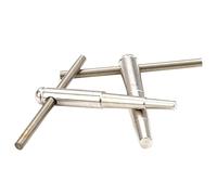 TINEASUR Silver Metal Trombone and Trumpet Mouthpiece Truing Tool Set Instruction Manual, Easy and Convenient Use for Repairing Your Musical Instrument
