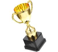TINEASUR Small Gold Plastic Trophy with Creative Vivid Design, Award Trophy for Parties and Competitions, Classroom Prize or Reward