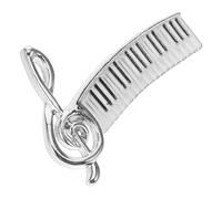 TINEASUR Small Music Note Brooch Pin Artistic Sensibility Piano Musical Instrument Lapel Pin Clothing Accessory for Women Outerwear
