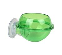 TINEASUR Small Pet Feeding Bowl Abs Material Suitable for Feeding Food or Water in Terrariums with Suction Cup 1.5kg Weight for Turtle and Reptile