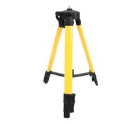 TINEASUR Spirit Level Tripod 1.2m with Level Vial Gauge Holder Gradienter Support Yellow for Construction and Surveying