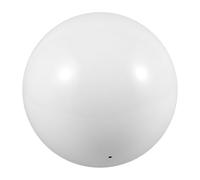TINEASUR Stainless Steel Gazing Ball for Garden Decor Mirror Polished Surface and White Chic Design, Sturdy Outdoor Reflective Globe Suitable for Professional Photos and Room Decor