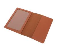 TINEASUR Travel Holder Embossed Pu Leather Cover for Organizing Documents and Cards Elegant Travel Essential for Women and Men