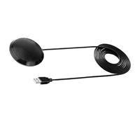 TINEASUR USB Condenser Microphone Metal round Design for Laptop and Notebook with High-fidelity Crystal Sound Clearly Pick up Voice, for Video Conference and Online Meetings