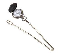 TINEASUR Vintage Pocket Watch Locomotive Shape Design Movement for Steampunk Enthusiasts