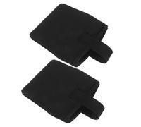 TINEASUR Wheelchair Footrest Pads Easy to Remove Footplate Covers 1 Pair with Soft Mesh Fabric and Sponge, Antislip Surface to Keep Feet Warm for Senior Mobility Scooter Users in Community