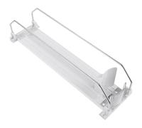 TINEASUR White Abs Plastic Beverage Pusher for Can and Beverage Organiser with Smooth Movement, Designed for Stores and Supermarkets to Keep Drinks at Forefront