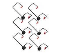 TINEASUR Windshield Wiper Spring Replacement 6pcs Black Wiper Arm Pressure Springs Universal Fit Car Windscreen Wiper Tools