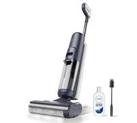 Tineco FLOOR ONE S5 Smart Cordless Wet-Dry Vacuum Cleaner and Mop for Hard Floors, Digital Display, Long Run Time, Great for Sticky Messes and Pet Hair, Space-Saving Design