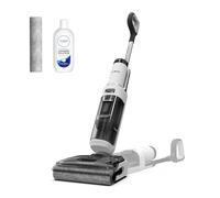 Tineco Floor ONE STRETCH S6 Cordless Wet Dry Vacuum Cleaner, 180°Lay-flat Smart Vacuum Mop, 5.1 inch Compact Design, 158℉ Flashdry Self-Cleaning in 5min, Long Runtime, Triple-Sided Edge Cleaning