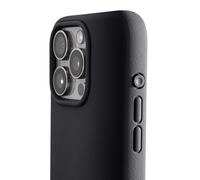 TineeOwl iPhone 15 Pro Max Magnetic Case - Dune Series Compatible with MagSafe TPU Minimalist Slim/Thin Grip with Microfiber Lining Rounded Action Button (Almost Black,