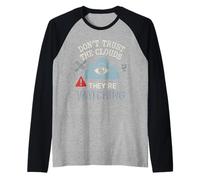 Tinfoil Hat Society Conspiracy Theory Meme Tee Raglan Baseball Tee