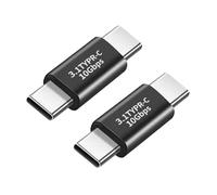 TingHaoO 2PCS USB 3.1 Type C Adapter With Female/Male Port Durability For Stable Connection And Improved Office Productivity