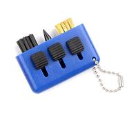 TingHaoO 3 In 1 Retractable Golfs Cart Brush Clubs Grooves Cleaning Brushes Pocket Golfs Club Brush Enduring Golf Club Cleaning Tool Golf Course Maintenance Tool
