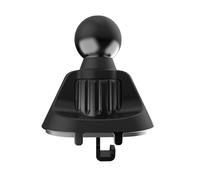 TingHaoO 360 Degree Rotatable 17mm Ball Head Joint Mounting Base Suitable For Adjustable Car Dashboard Phone Holder Stand Adapter Secure Car Vent Clip With Metal Hook