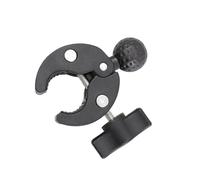 TingHaoO 360 Rotation Handlebar Ball Mount Adapter 25mm Ballhead Bracket For Motorcycle Phone Holders And Action Cameras Quick Release Bike Accessory Mount