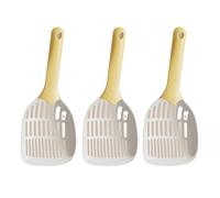 TingHaoO 3pcs New Large Cats Litter Scooper Thickened Cats Litter Shovel For Efficient Sifting Durability Pet Small