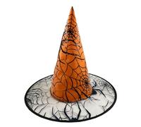 TingHaoO 5Pcs Delicate Parties Role Play Halloween Hat Individualized Wizard Decoration Beautiful Large Size Witch Witch Costume