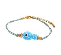 TingHaoO Adjustable Fish Designs Braided Steel Soft Cord Portable Adjustable Jewelry Multiple Color Fish