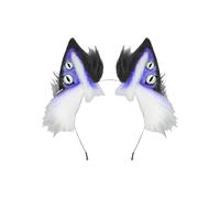 TingHaoO Anime Character Costume Hairband Bendable Frame Plush Ear Theme Party Accessory Anime Expo Roleplay Essential Roleplay For Adult