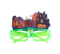 TingHaoO Cool LED Illuminated Glasses Ornament Unique Sparkling Eyeglasses For Partygoers Stage Performances Spectacle Jewelry Cool LED Spectacles