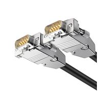 TingHaoO D Sub 15Pin VGA Cable 3 Row Design Coppered Connectors 1.5Meters Enhances Transmission Compliant SVGA Monitor Cable